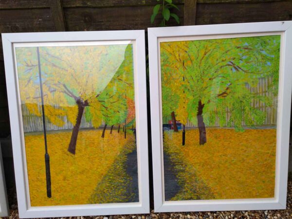 Tree,-A-Diptych--Harold-Hill-Tesco-walkway-early-Autumn